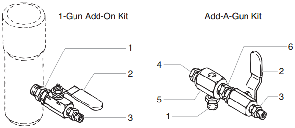 PowrTwin 12000GH Gun Manifold Assemblies